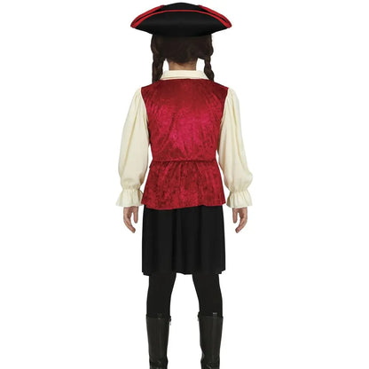 Costume Pirate Fille - 7-9 ans