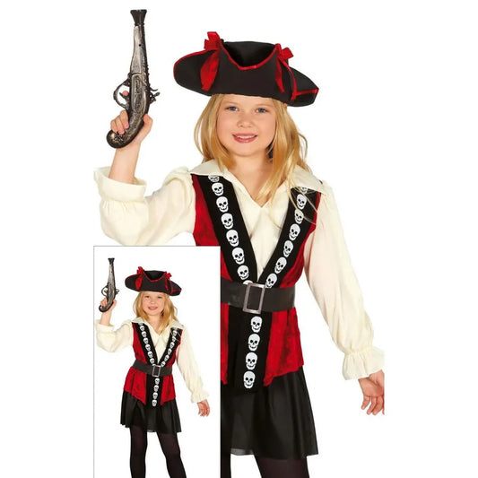 Costume Pirate Fille - 7-9 ans