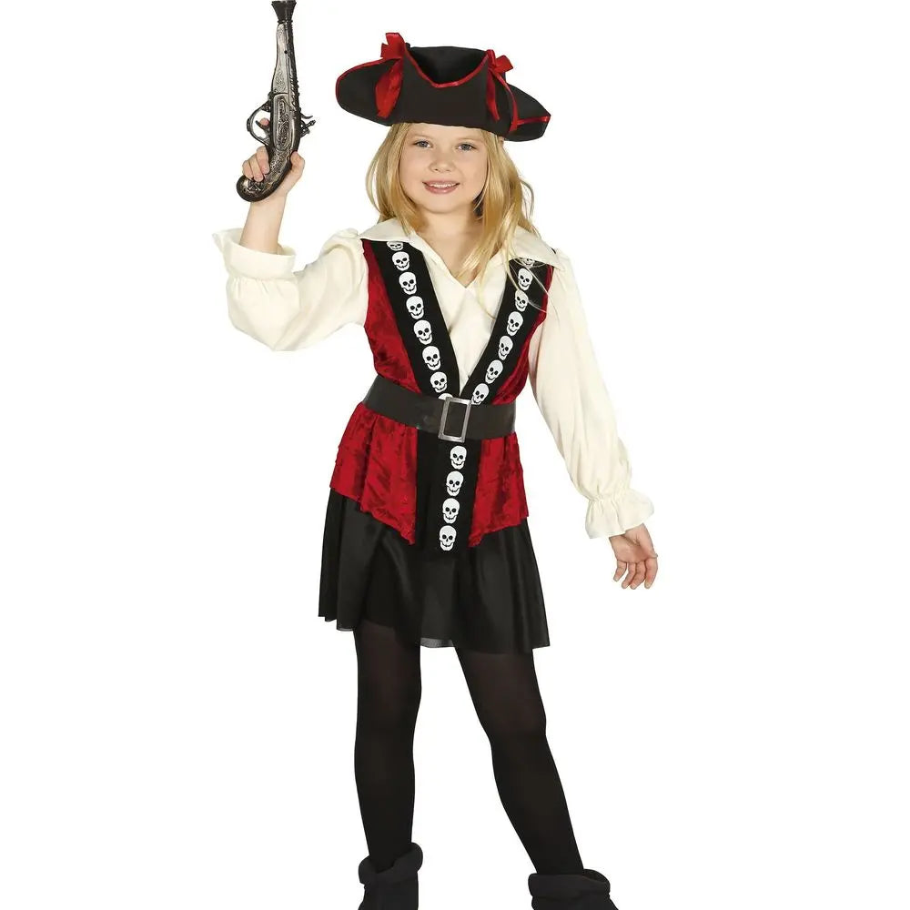Costume Pirate Fille - 7-9 ans