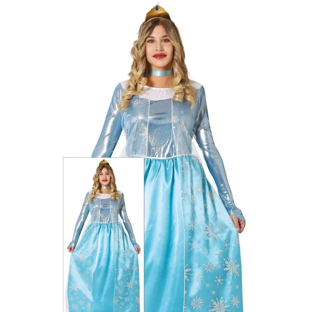 Costume Femme Reine des Glaces - S