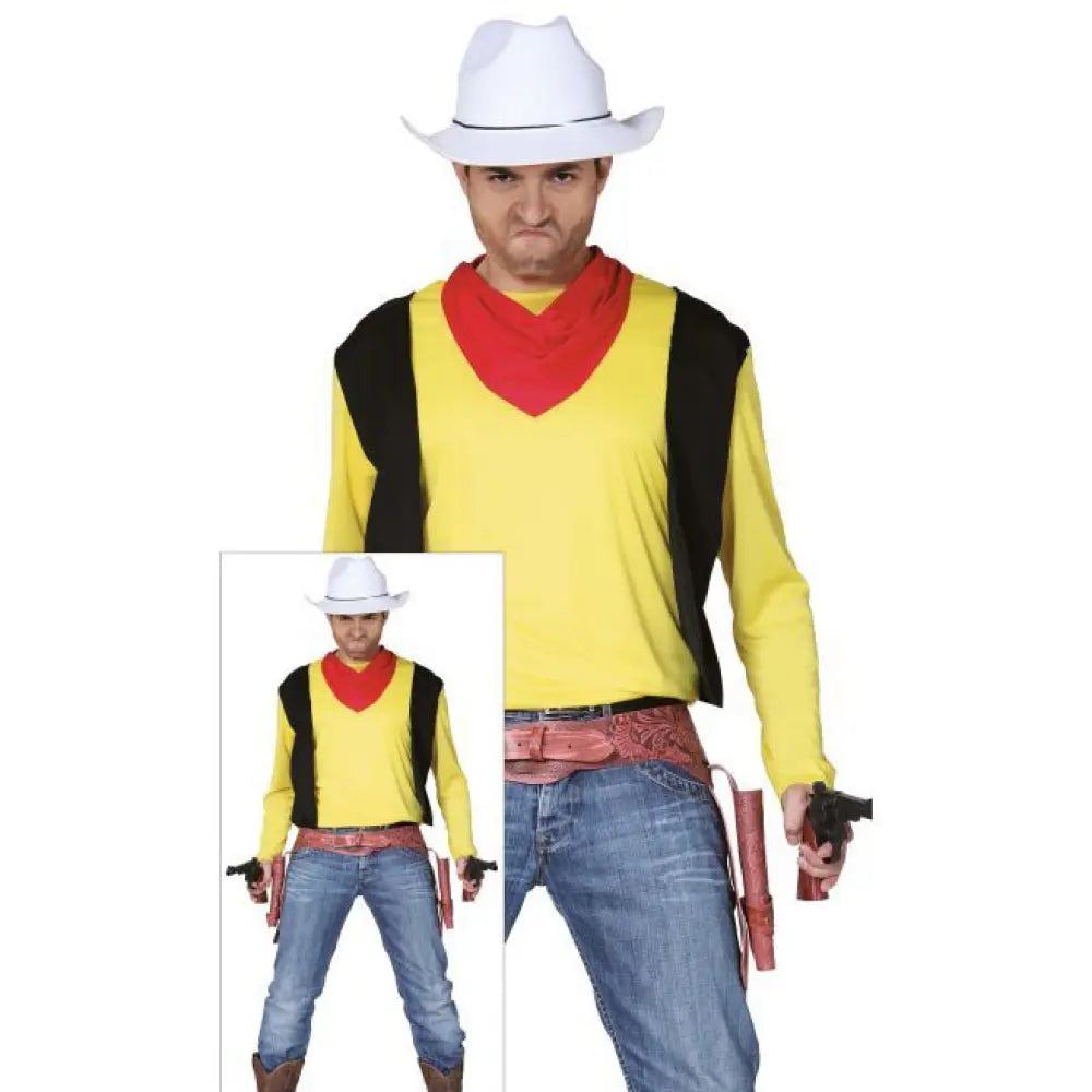 Costume Homme Cowboy Lucky - XL