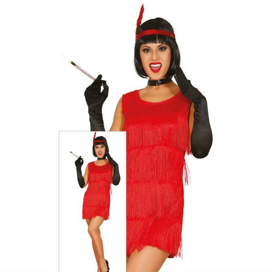 Costume Femme Charleston Rouge - XL