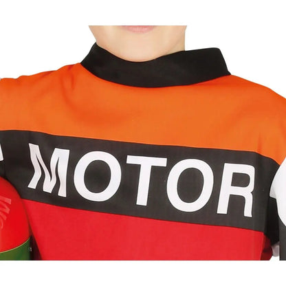 Costume Pilote Moto - 7-9 ans