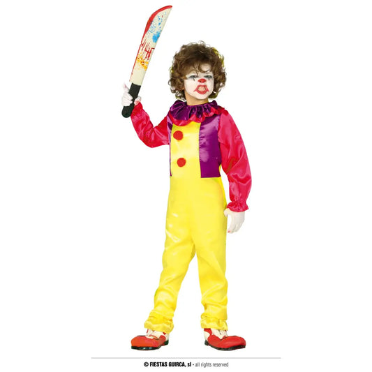Costume "Méchant Clown'' - 7-9 ans