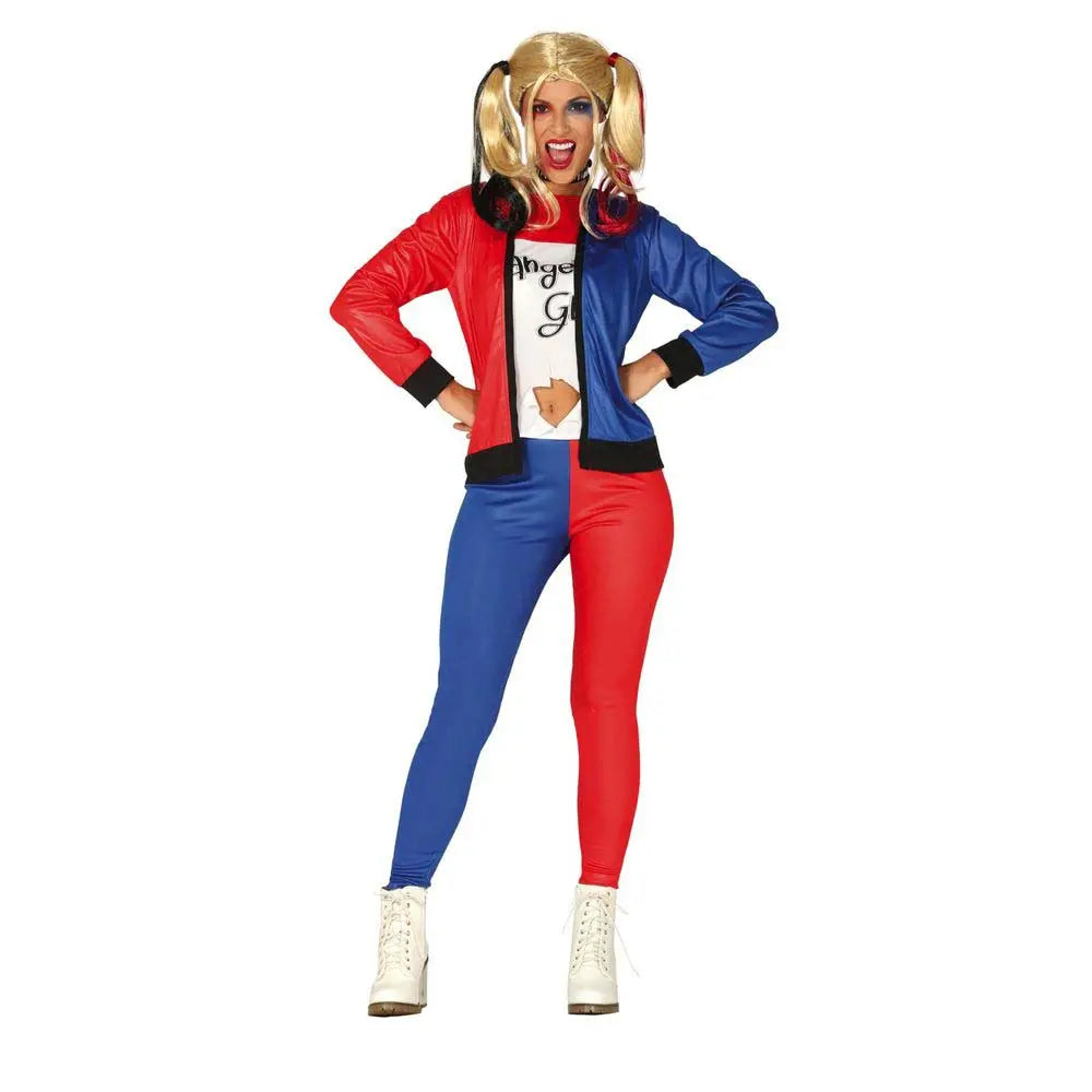 Costume Femme "Dangerous Girl, Harley Quinn" - Taille 42-44