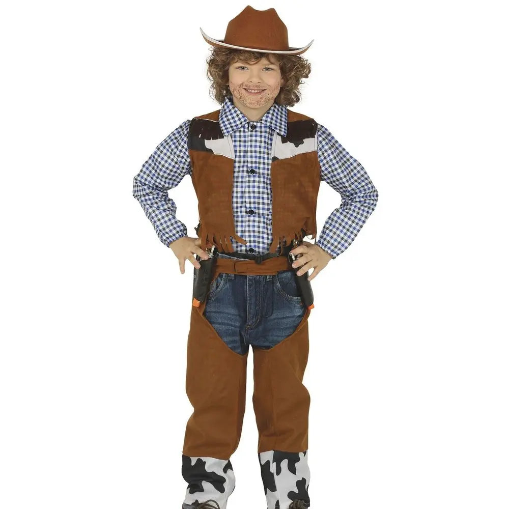 Costume Cowboy/girl Mixte - 5-6 ans