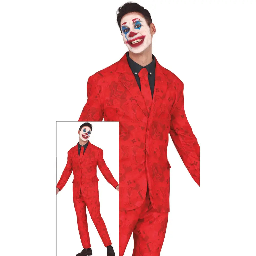 Costume Homme "Mr Smile Le Clown Tueur" - S - Taille 46-48