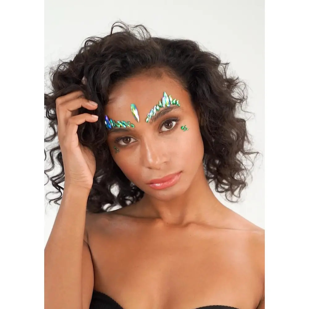 Strass Autocollant - Enchanted Pixie - Vert - Glitter