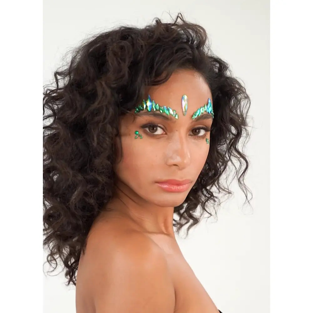 Strass Autocollant - Enchanted Pixie - Vert - Glitter