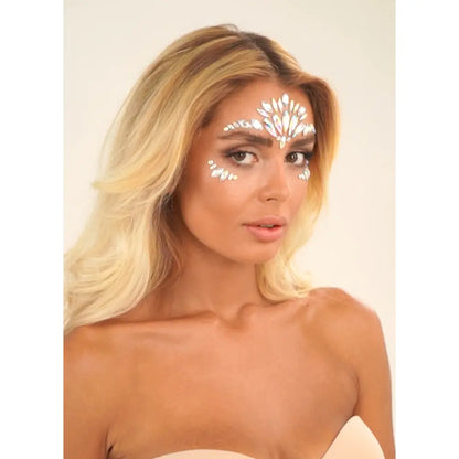 Strass Autocollant - Ice Queen - Argent - Glitter