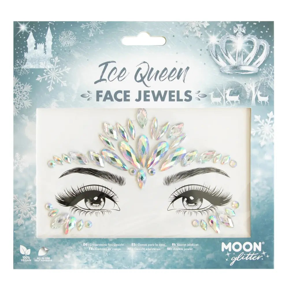 Strass Autocollant - Ice Queen - Argent - Glitter