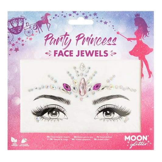 Strass Autocollant - Party Princess - Argent & Rose - Glitter