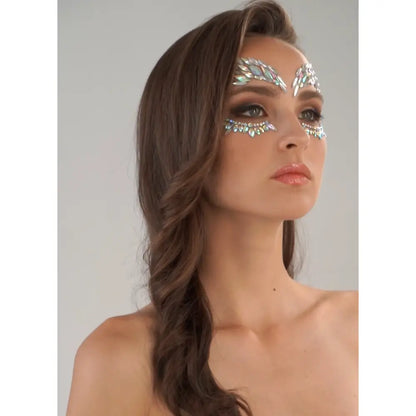 Strass Autocollant - Show Girl - Argent - Glitter