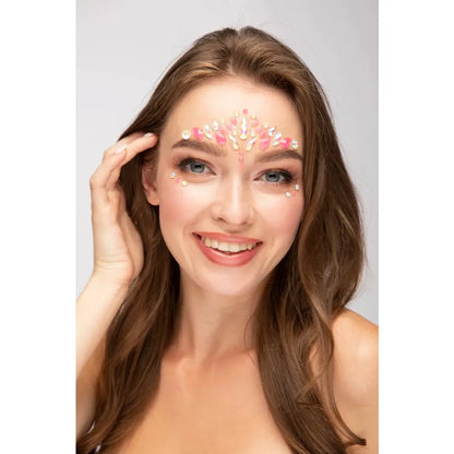 Strass Autocollant - Pink Flamingo - Glow in the dark - Brille dans le noir