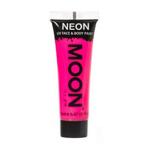 Face & Body Paint Néon UV Rose - 12ml