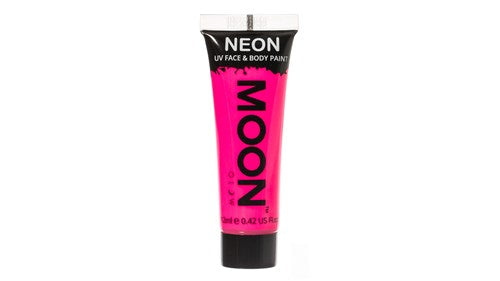 Face & body pain neon UV intens rose