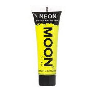 Face & Body Paint Néon UV Jaune - 12ml