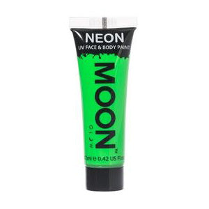 Face & Body Paint Néon UV Vert - 12ml