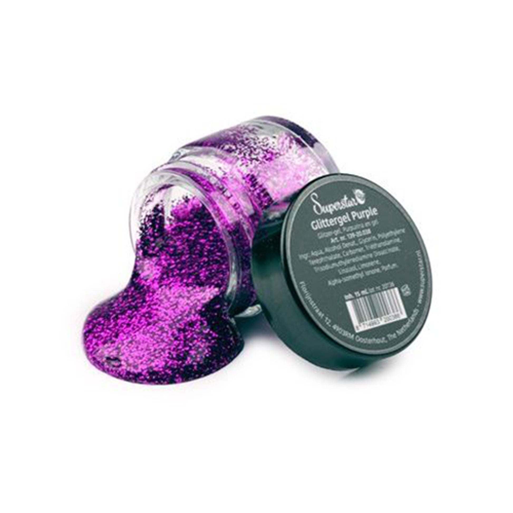 Paillettes en Gel Violet - 15ml