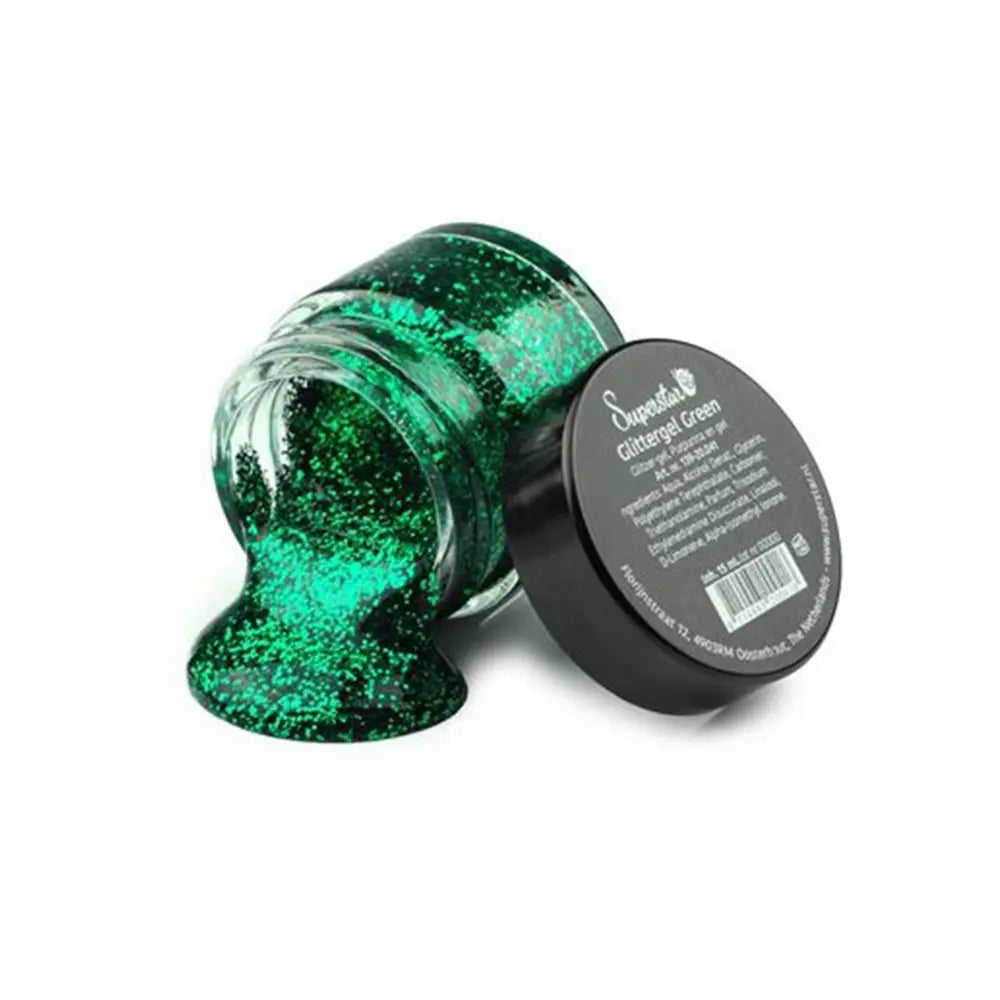 Paillettes en Gel Vert - 15ml