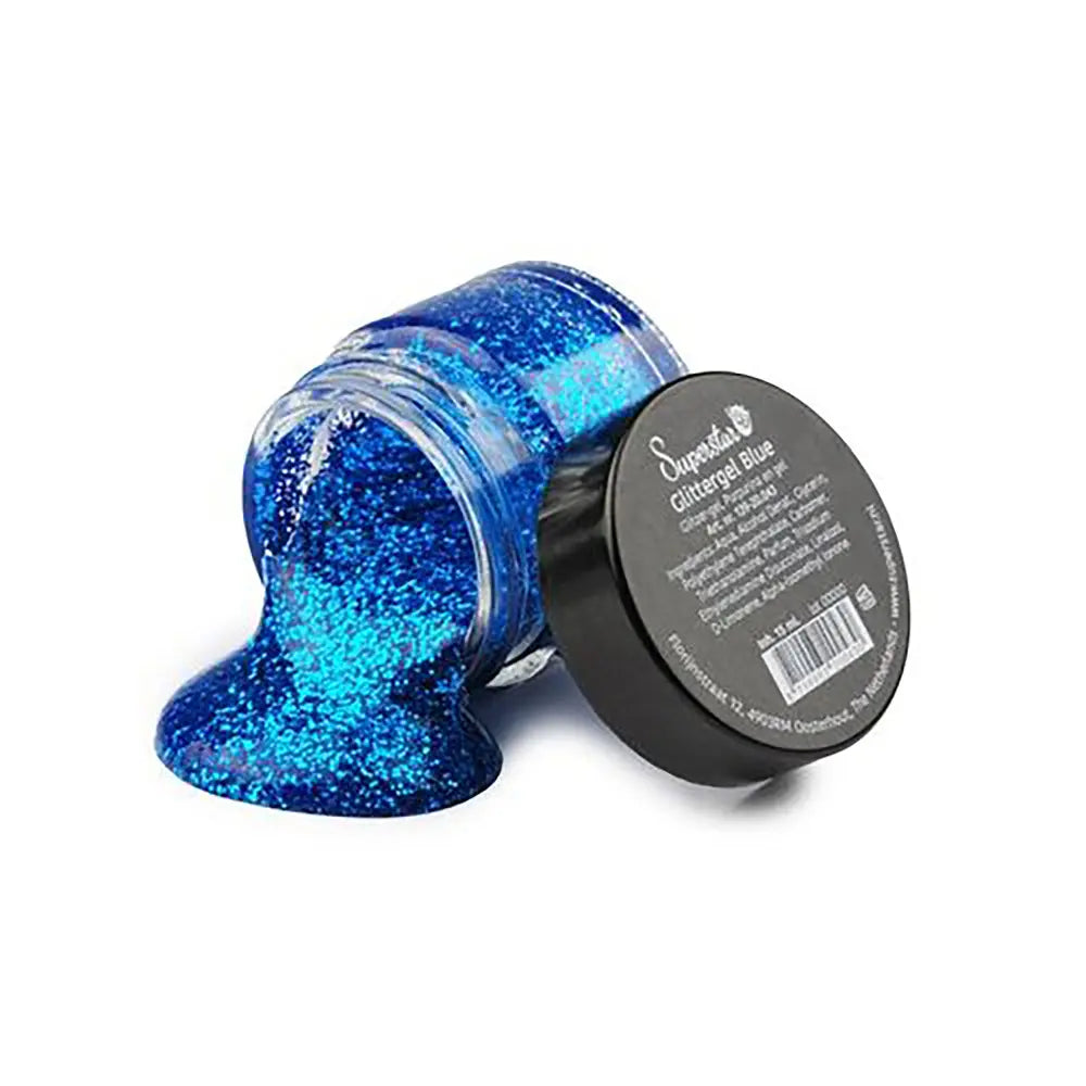 Paillettes en Gel Bleu - 15ml