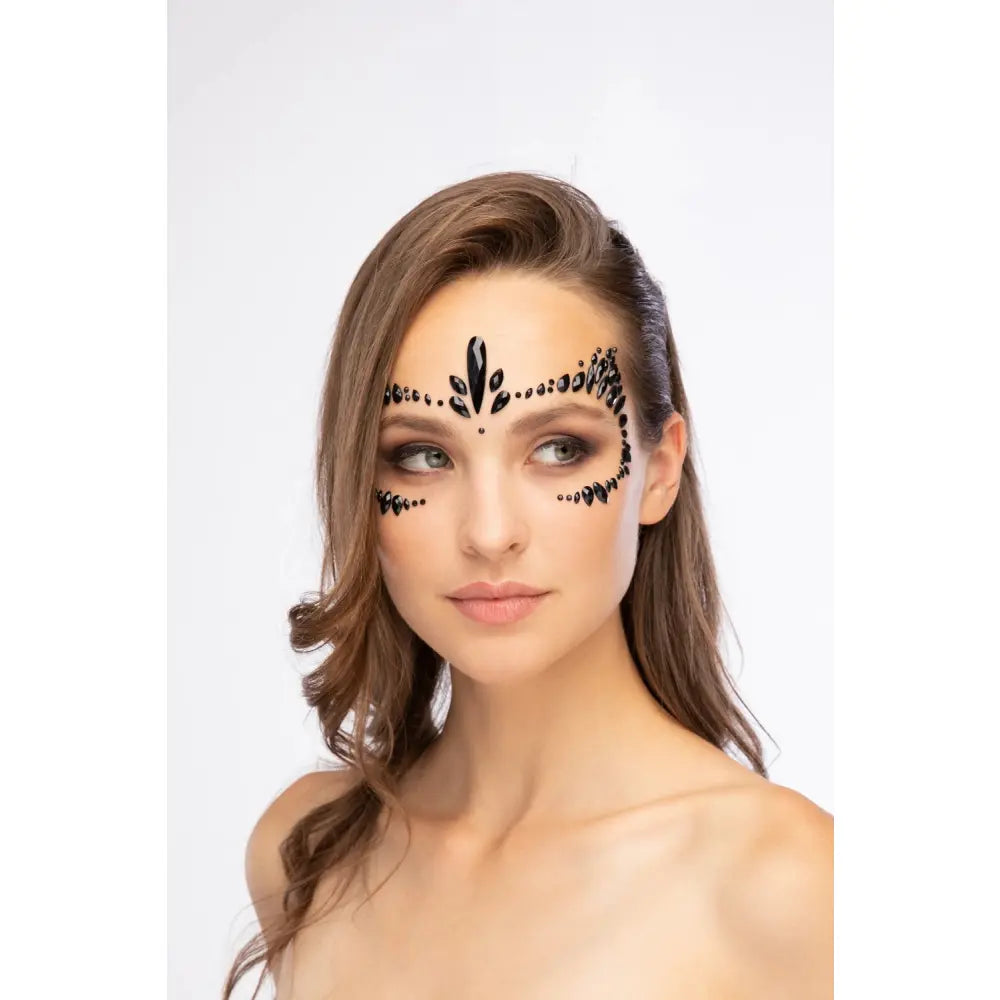 Strass Autocollant - Feisty Feline - Noir - Moon Terror