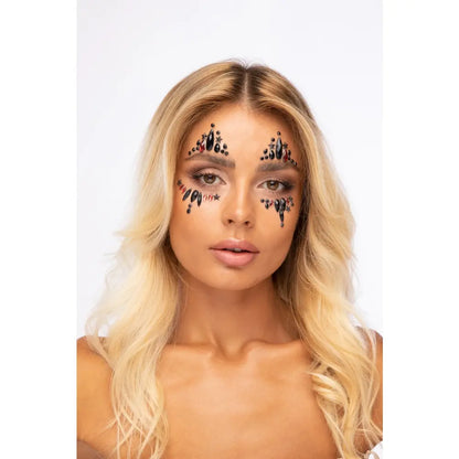 Strass Autocollant - Freak Show - Noir & Rouge - Moon Terror