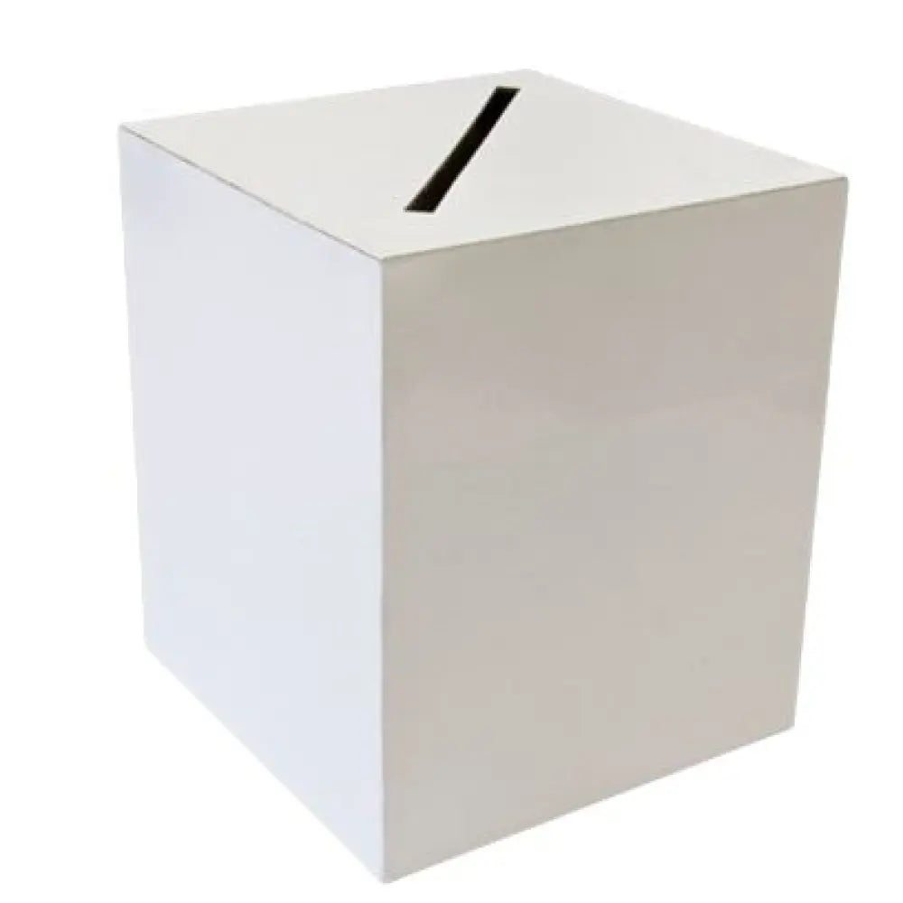 Urne en Carton Blanc - 20x20x23cm