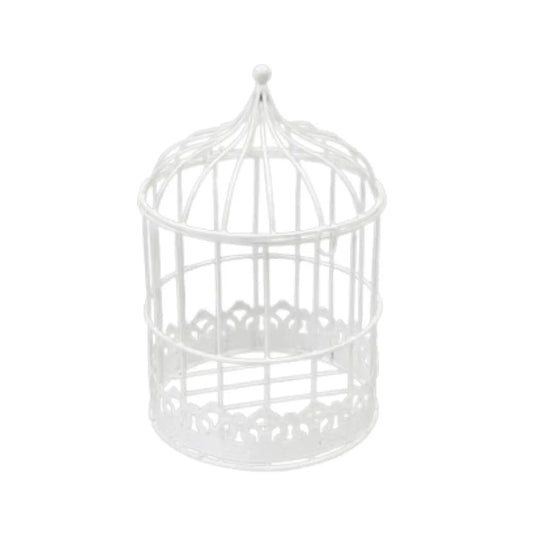 Ensemble de 3 Cages à Oiseaux à décorer