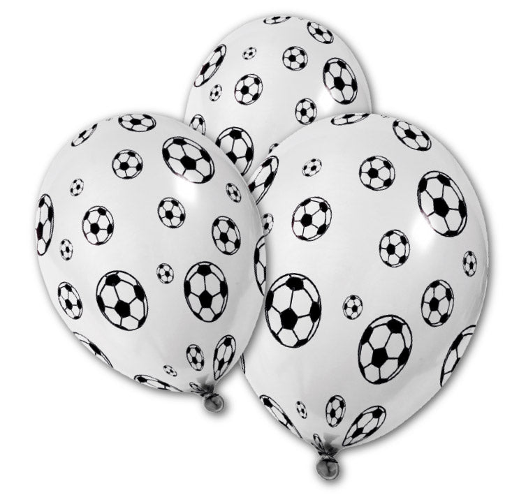 BALLON IMPRIME "BALLON DE FOOT" (x 5) 36 cm x 29 cm