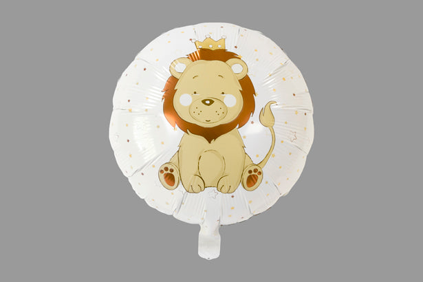 BALLON METALLIQUE LION (diam 45 cm)