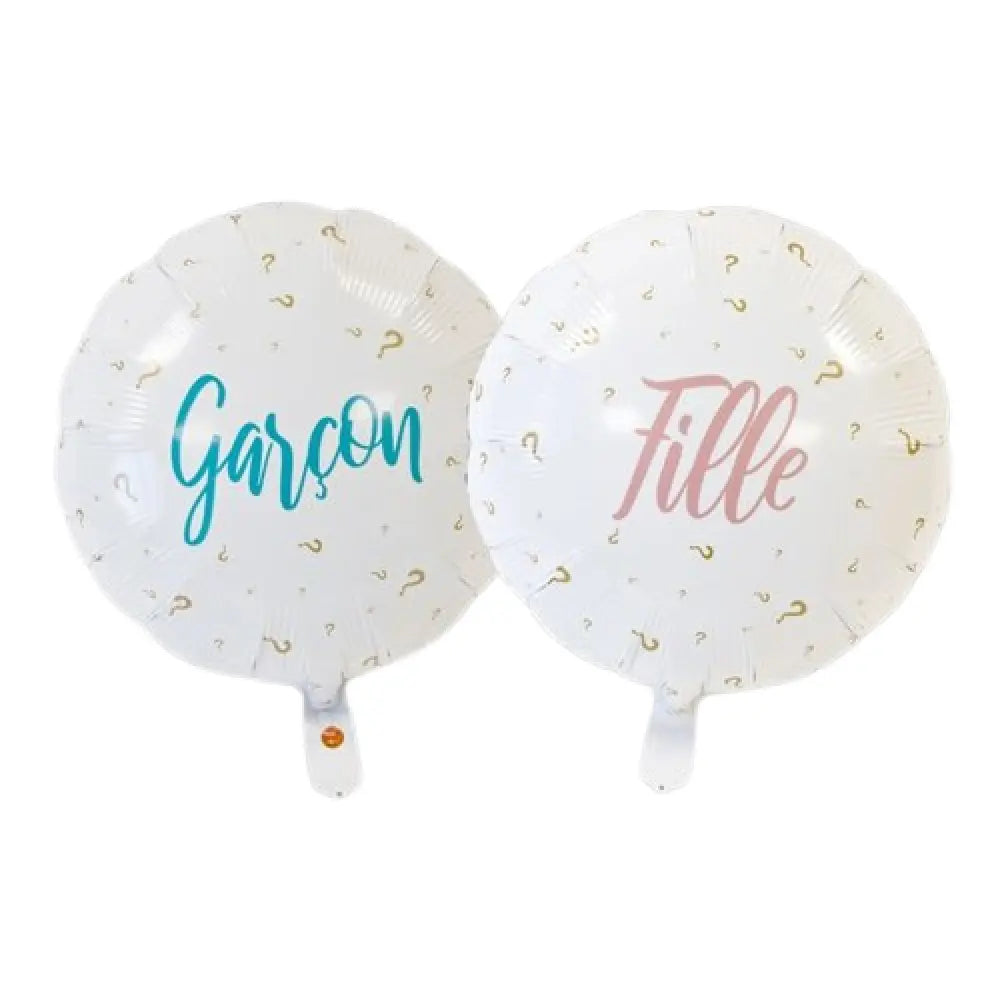 Ballon Alu 45cm - ''Gender Reveal''