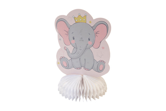 DECO DE TABLE PAPIER ELEPHANT (x 4)