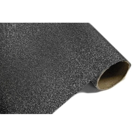 Chemin de Table 5m - Effet Métal Pailleté Noir