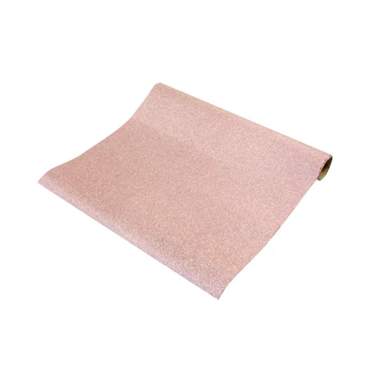 Chemin de Table 5m - Effet Métal Pailleté Rose Gold