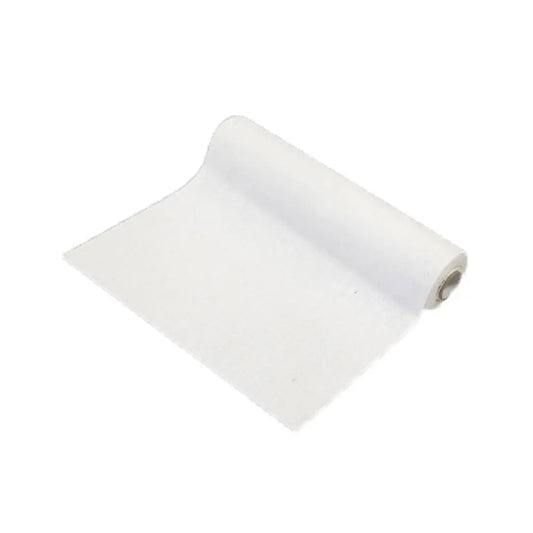 Chemin de Table 5m - Toile Effet Lin - Blanc