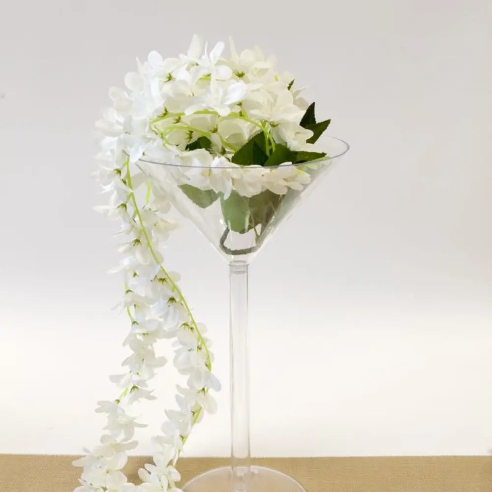Coupe Vase "Martini" en Plastique à monter - H46cm