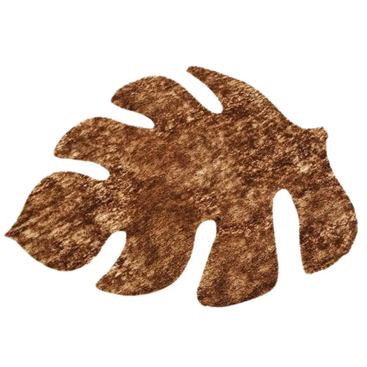 4 Sets de Table - Feuille Intissé - 38 cm x 35 cm - Marron