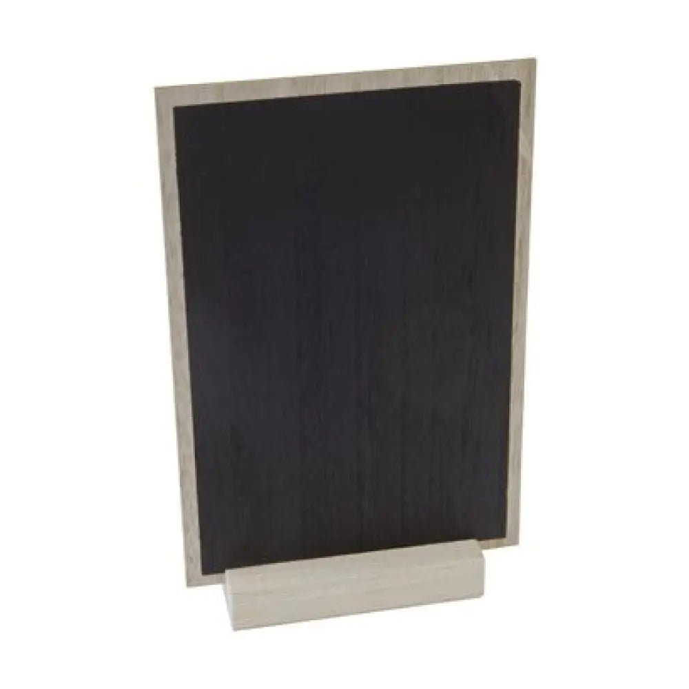 Ardoise menu en bois - 12 x 19 cm
