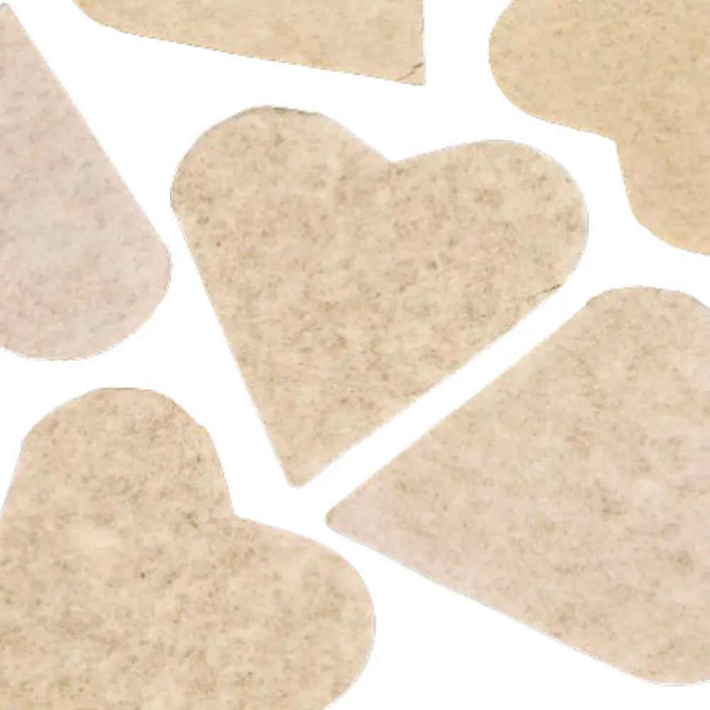 Cœur en Papier (75 grs) - Ivoire