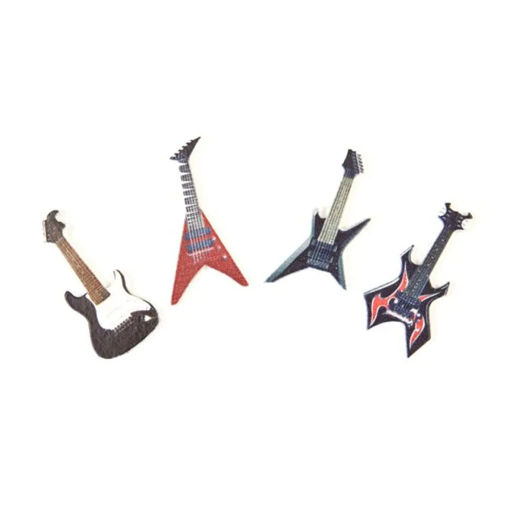 8 Déco à parsemer - Guitares Rock