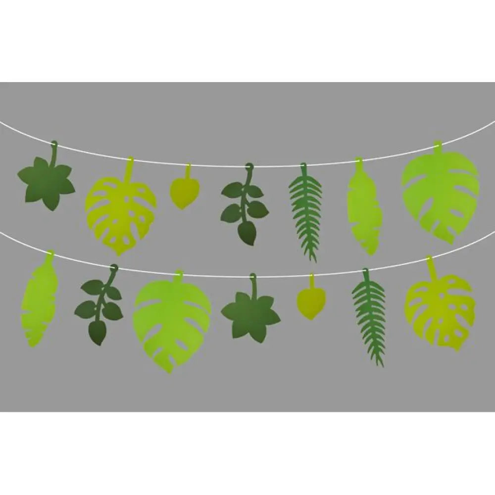 Guirlande de Feuilles Tropicales