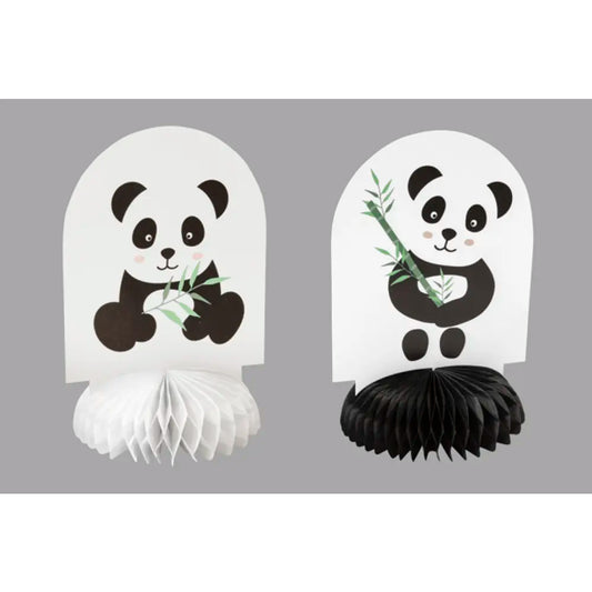 4 Décos de Table - Panda