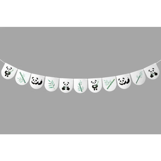 Guirlande Fanions 3m - Panda