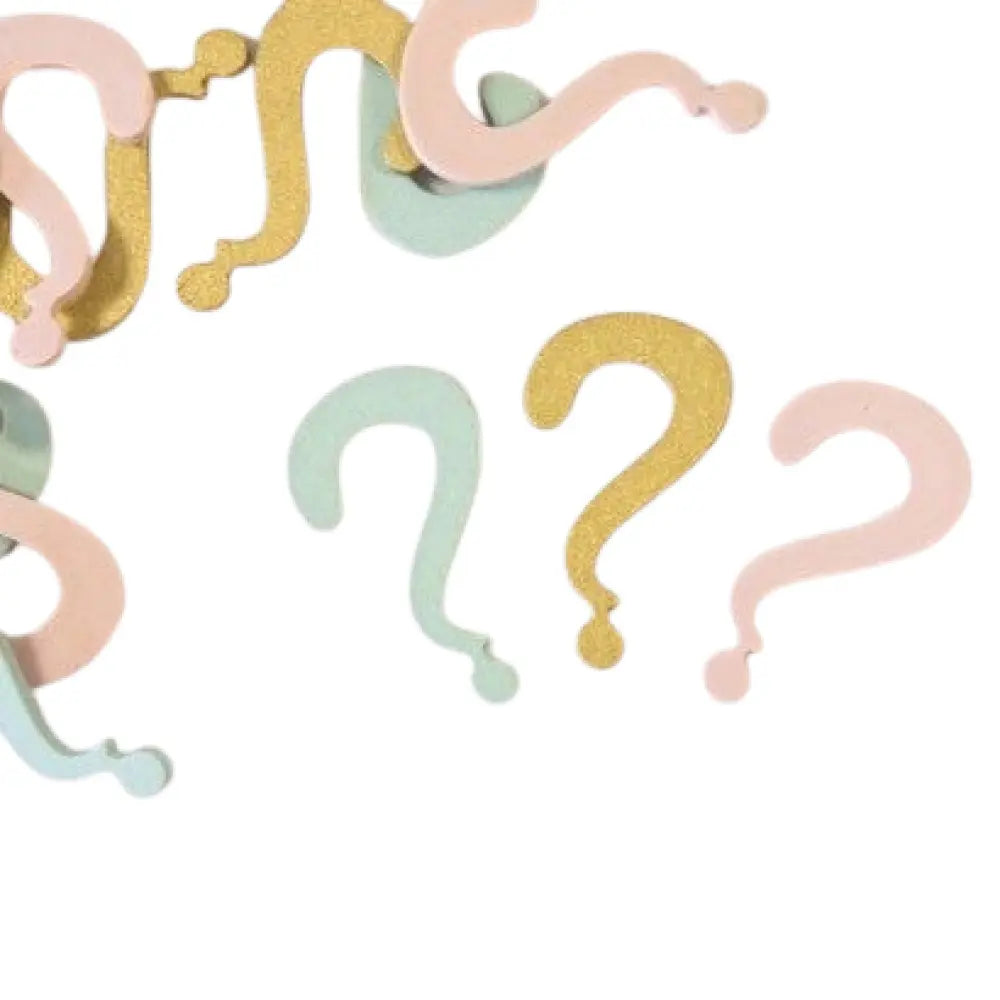 12 Semis de Table en Bois - Gender Reveal