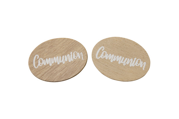 Déco à parsemer "Communion" en bois