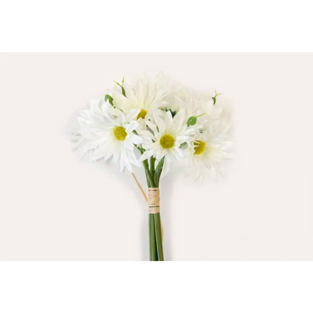 BOUQUET DE 18 MARGUERITES SUR 6 TIGES