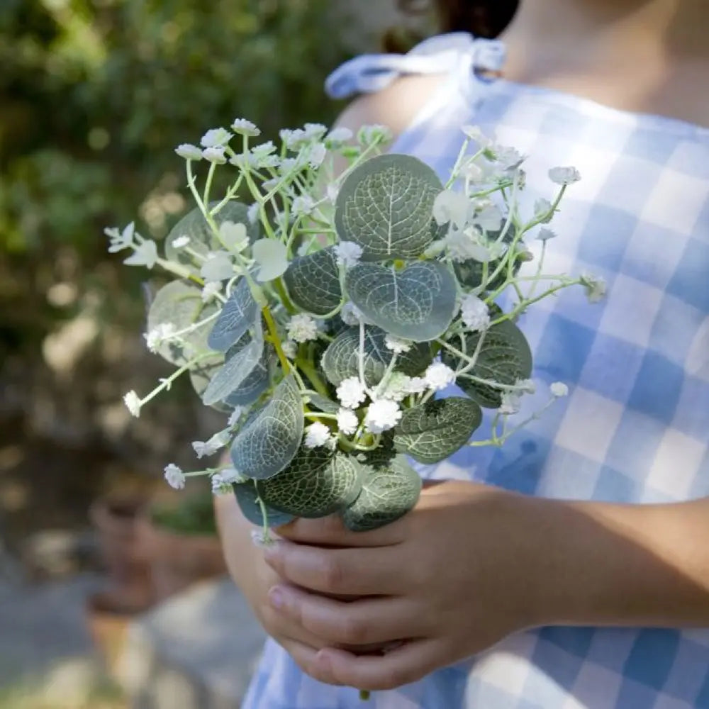 Bouquet d'Eucalyptus et Gypso - 7 Tiges