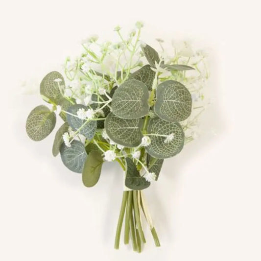 Bouquet d'Eucalyptus et Gypso - 7 Tiges