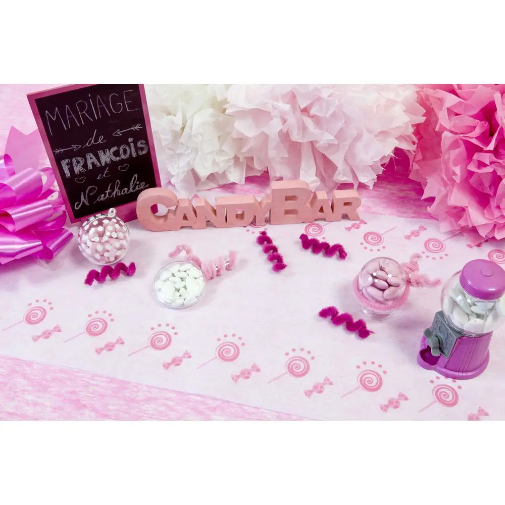 Chemin de Table 5m - Gourmand Rose